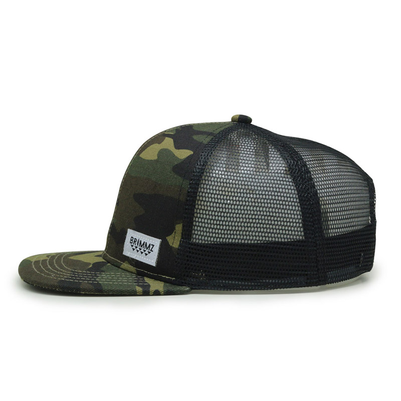 snap back trucker mesh hat 