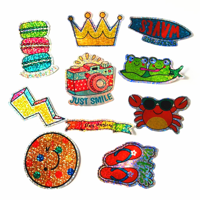 Laser stickers