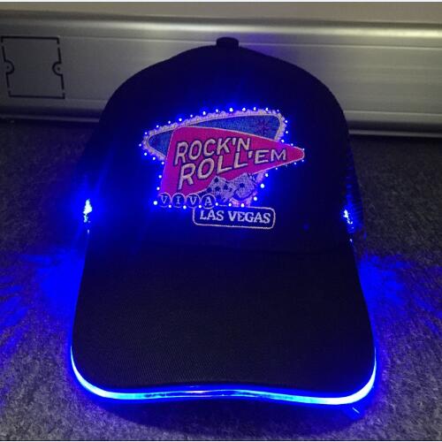 LED headwear hats